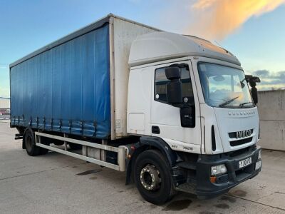 IVECO EUROCARGO ML180E25 18 TON AUTOMATIC CURTAINSIDER