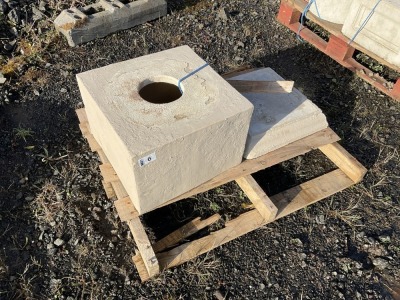 CONCRETE GARDEN FEATURE