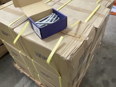 12No. UNUSED BOXES 12.5x140 MASONARY BOLTS