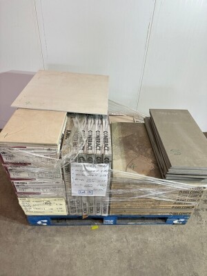 PALLET OF APPROX. 44.64m2  OF ASSORTED UNUSED TILES TO INCLUDE: 