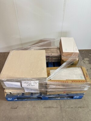 PALLET OF APPROX. 24.87m2  OF ASSORTED UNUSED TILES TO INCLUDE: 