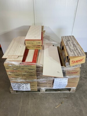 PALLET OF APPROX. 45.98m2  OF ASSORTED UNUSED TILES TO INCLUDE: 