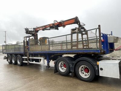 MONTRACON 42ft TRI AXLE BLOCK TRAILER ON AIR