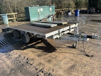 INDESPENSION CHALLENGER 14x6 TWIN AXLE BEAVERTAIL TRAILER