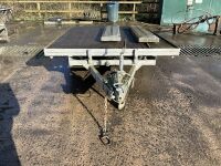 INDESPENSION CHALLENGER 14x6 TWIN AXLE BEAVERTAIL TRAILER - 2