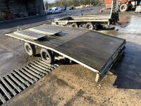 INDESPENSION CHALLENGER 14x6 TWIN AXLE BEAVERTAIL TRAILER - 6