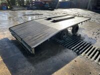 INDESPENSION CHALLENGER 14x6 TWIN AXLE BEAVERTAIL TRAILER - 8