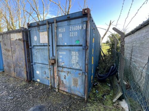 20x8 SHIPPING CONTAINER & CONTENTS