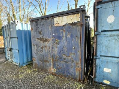 APPROX 20x8 ANTI VANDAL SITE STORE & CONTENTS