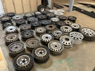APPROX 40No. ASSORTED RIMS