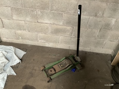 4 TON TROLLEY JACK (GREEN)