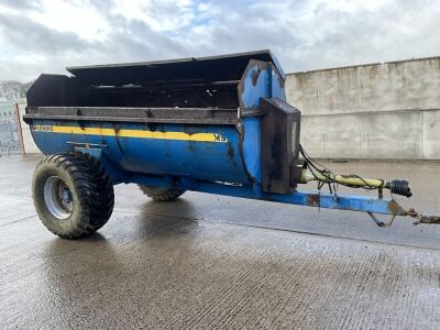 FLEMING MS70 SINGLE AXLE DUNG SPREADER