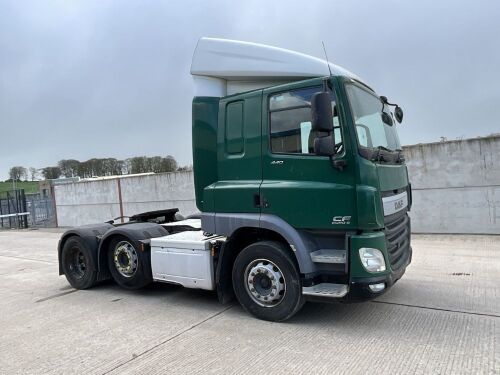 DAF CF400 EURO 6 6x2 AUTOMATIC TRACTOR UNIT