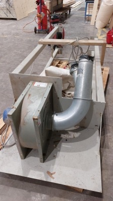 FERCELL FLY2 3 PHASE DUST EXTRACTOR ON STAND