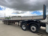 SDC 45ft TRI AXLE FLAT TRAILER ON AIR