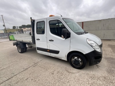 RENAULT MASTER LL35 BUSINESS 2.3 DCI 125 CREW CAB TIPPER