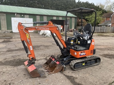 HITACHI ZX19U-6 1.9 TON MINI EXCAVATOR