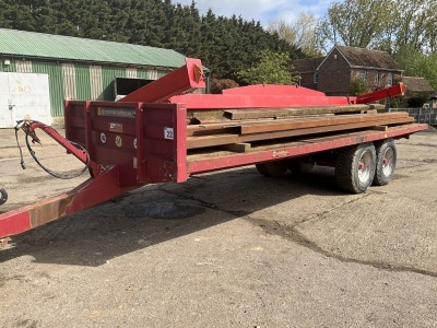 MARCHALL BC25 12 TON TWIN AXLE FLAT TRAILER