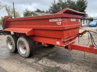 MUCKMASTER 12 TON TWIN AXLE DUMP TRAILER - 8