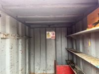 APPROX 9ft x 6ft ANTI VANDAL SITE STORE - 6