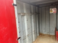 APPROX 9ft x 6ft ANTI VANDAL SITE STORE - 8