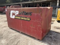 APPROX 10ft x 4ft METAL BUNDED FUEL TANK - 3