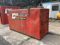 APPROX 10ft x 4ft METAL BUNDED FUEL TANK - 3