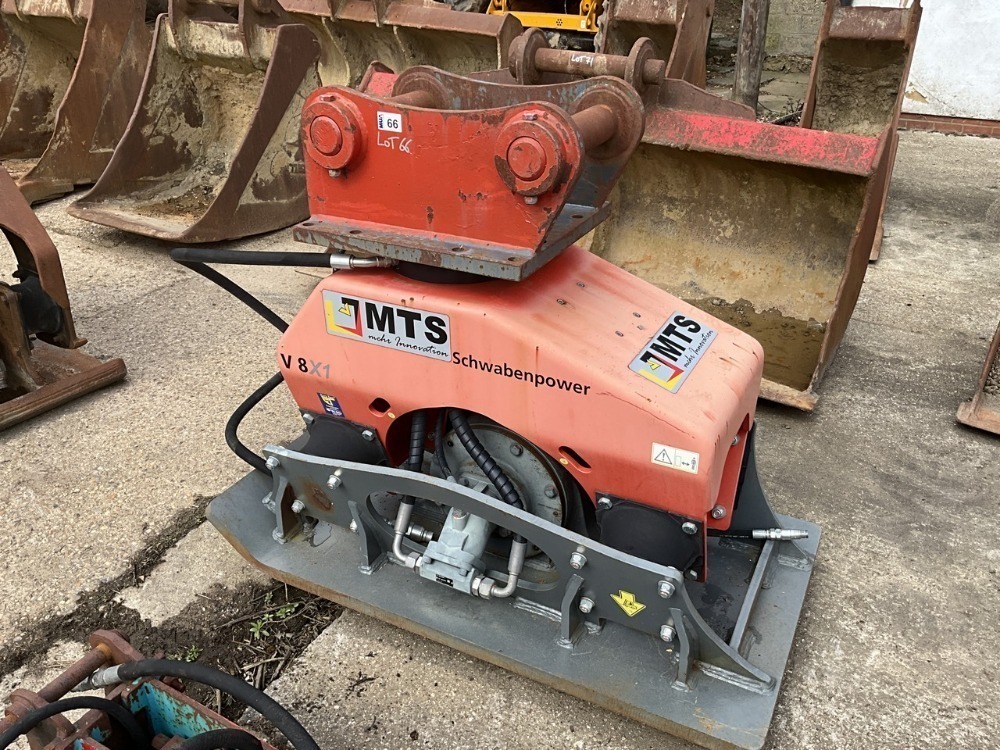Mts Compaction Machine MTS V8X1 COMPACTION PLATE TO SUIT 20 TON MACHINE | CP DYNES I T269 ...