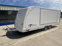 UNUSED TURATELLO F26 APPROX 16ft x 7ft 2600KGS ENCLOSED CAR TRANSPORTER TRAILER - 31