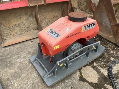 MTS V8X1 COMPACTION PLATE TO SUIT 20 TON MACHINE