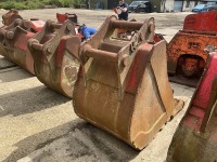 APPROX 2.6ft TOOTHED DIGGING BUCKET TO SUIT 30 TON MACHINE - 5