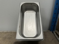APPROX. 8No. UNUSED STAINLESS GASTRONORM TRAYS APPROX. 325x175mm - 2