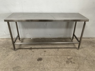 1800mm STAINLESS STEEL PREP BENCH