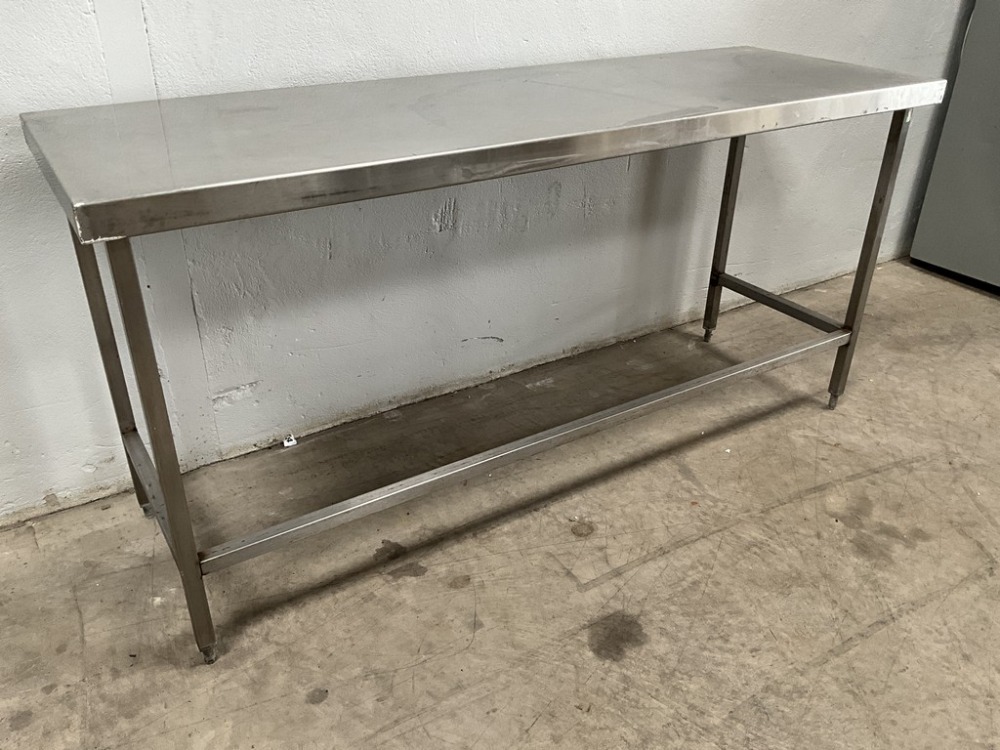 1800mm STAINLESS STEEL PREP BENCH | CATERING & OFFICE EQUIP I T272 ...