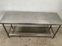 1800mm STAINLESS STEEL PREP BENCH - 3
