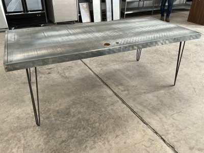 INDUSTRIAL STYLE DESK/ MEETING TABLE