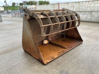APPROX 8ft SPENCE HYDRAULIC WASTE BUCKET TO SUIT LOADING SHOVEL