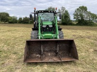 JOHN DEERE 6130R 4WD TRACTOR C/W 623R LOADER - 2