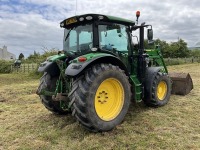 JOHN DEERE 6130R 4WD TRACTOR C/W 623R LOADER - 7