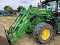 JOHN DEERE 6130R 4WD TRACTOR C/W 623R LOADER - 21