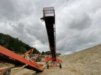 FINLAY 530 APPROX 50ft HYDRAULIC DRIVEN MOBILE CONVEYOR STACKER/STOCK PILER - 9