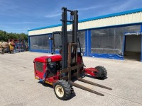 MOFFETT MOUNTY M4 NX SERIES 20.4 FOURWAY 3 WHEEL DIESEL FORKLIFT - 7