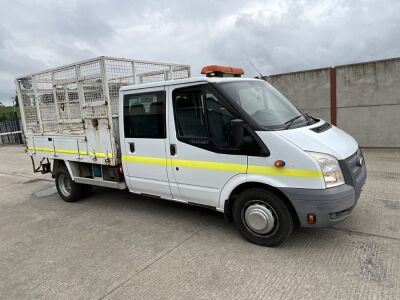 FORD TRANSIT T460 155 2.2 CREW CAB TIPPER