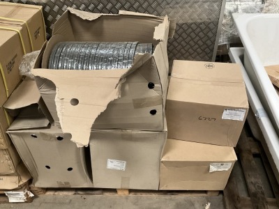 PALLET TO INC. APPROX 6No. BOXES OF UNUSED NOMATEC PROFILE 