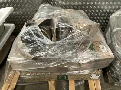 PALLET TO INC. LARGE SELECTION OF ASSORTED UNUSED TWIN WALL INSULATED FLUES