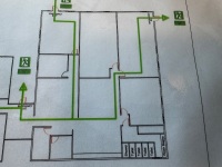 APPROX 85ft x 68ft 12 SECTION MODULAR BUILDING - 65