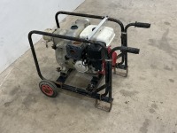 APPROX 80mm MOBILE PETROL WATER PUMP