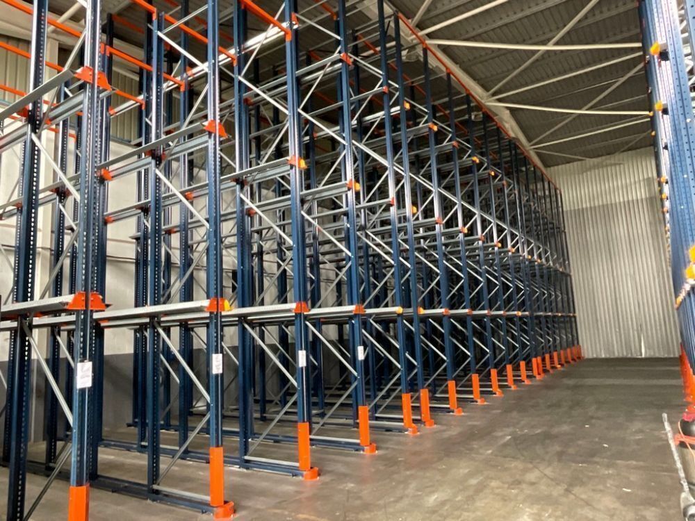 MANUAL PALLET RACKING SYSTEM TO HOLD APPROX 864 PALLETS | MACHINERY I ...