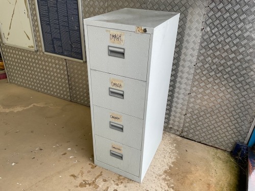 4 DRAWER FILING CABINET