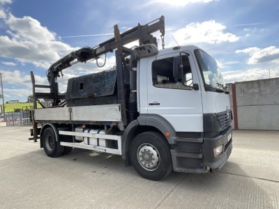 MERCEDES ATEGO 1823 4x2 18 TON MANUAL POLE LORRY